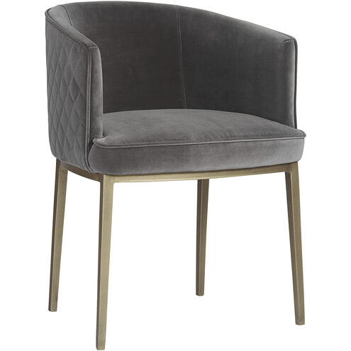 Cornella Blush Grey Dining Armchair